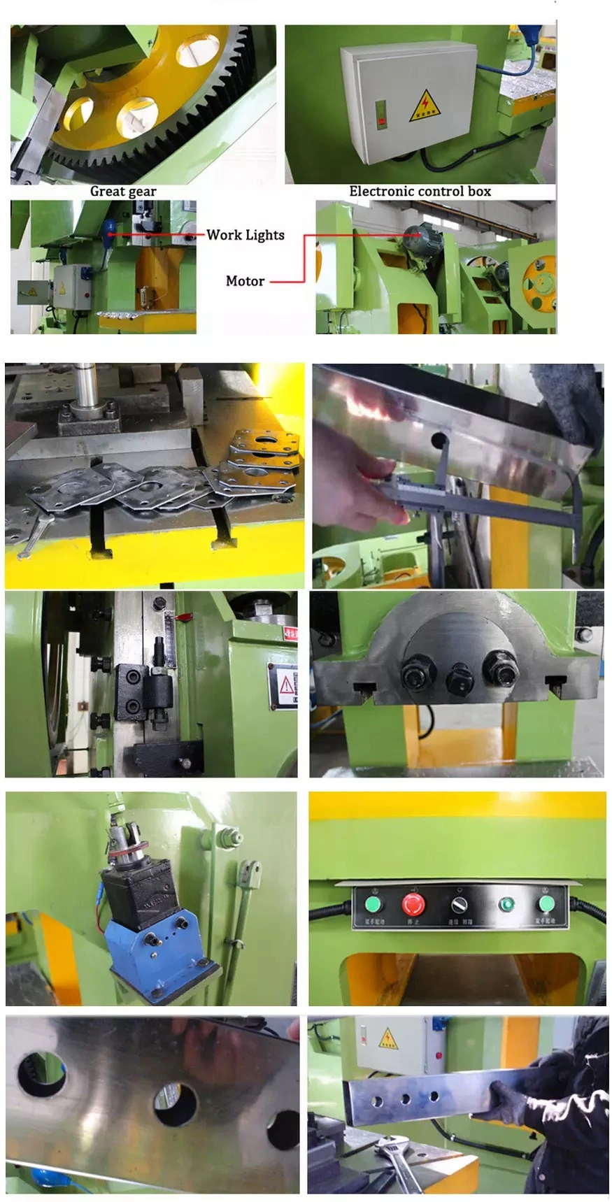 J21 Type Power Punch/Pneumatic Punch/Precision Arbor Press/Single Crank Power Punch/Metal Stamping/Stamping Press/Machine Tool/Tin Can Making Machine