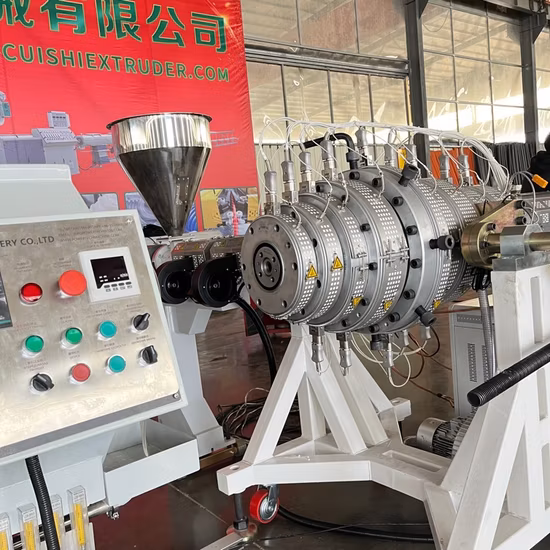 Plastic PVC/UPVC/CPVC/HDPE/PPR/LDPE/ Pert Drip Irrigation/Conduit Cable/Layflat/Sewage Pipe Tube Extruder/Extrusion Bending Production Line Making Machine Price