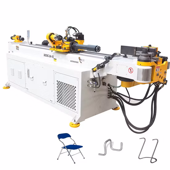 High Performance 2 Inch 3 Axis Full Automatic CNC Pipe Bending Machine for Furniture Auto Motives